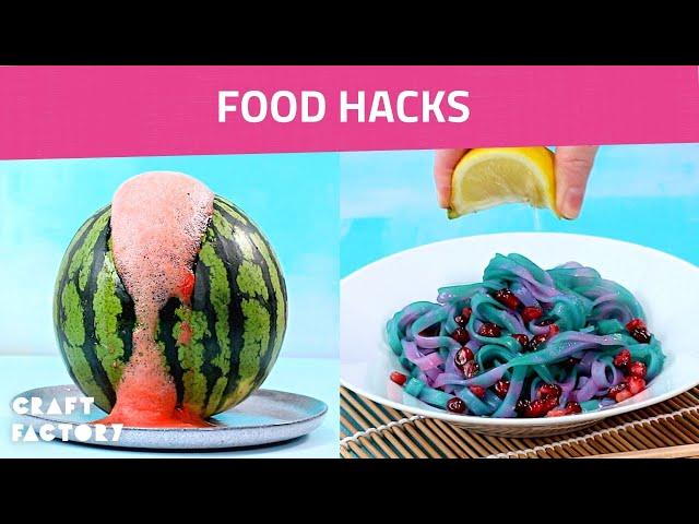 19 Weird Food Hacks & Experiments