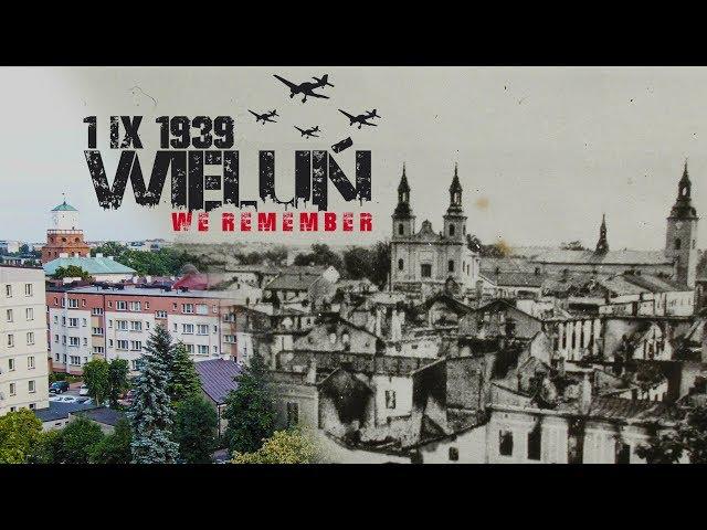 The bombing of Wieluń. Beginning of World War II. 80th Anniversary 1939-2019