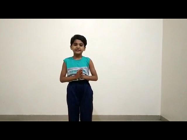 Lavanya Rahul Bhadane's Performance in Online National Yoga Championship 2020