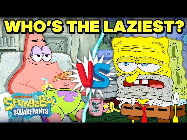 Bikini Bottom Tournament of Laziness  SpongeBob vs. Patrick | SpongeBob