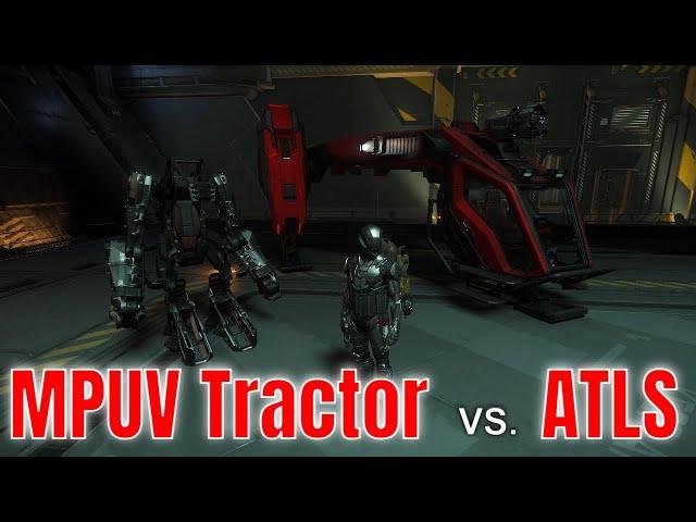 Argo MPUV Tractor vs.  Argo ATLS | Star Citizen Science & Explosions 4k