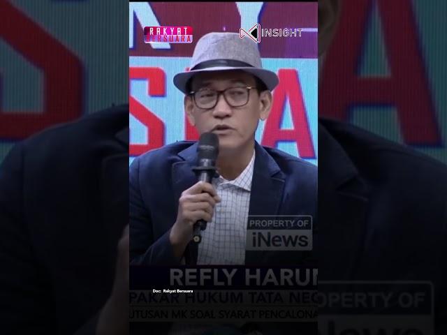 Refly Harun Sebut Putusan MK Harus Berlaku Setelah Dibacakan