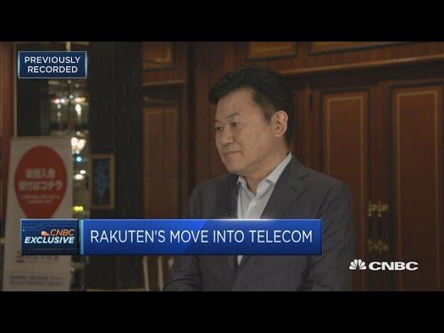 Rakuten CEO on his company's mobile ambition | Squawk Box Asia