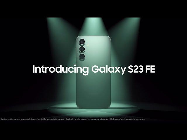 Introducing Galaxy S23 FE | Epic starts here | Samsung