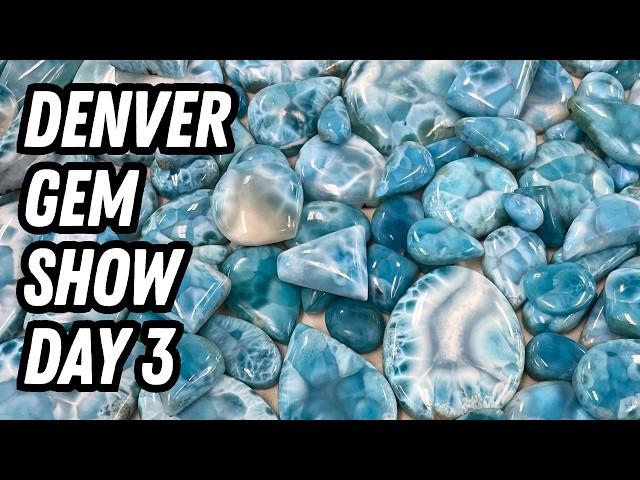 Denver Gem Show Day 3 | Crystal Shop with me!