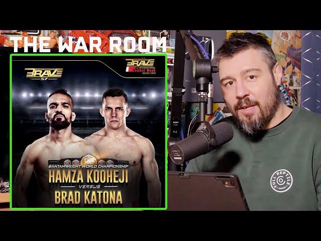 Hamza Kooheji vs Brad Katona | Brave Combat Federation 57 | WR Clips | The War Room with Dan Hardy