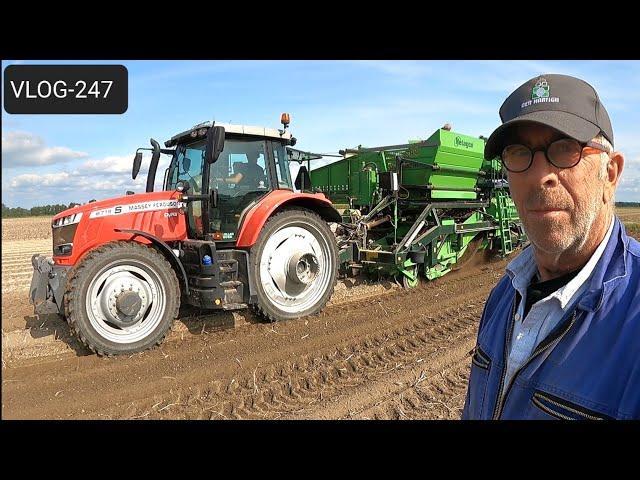 FARMVLOG#247 harvesting seed potatoes