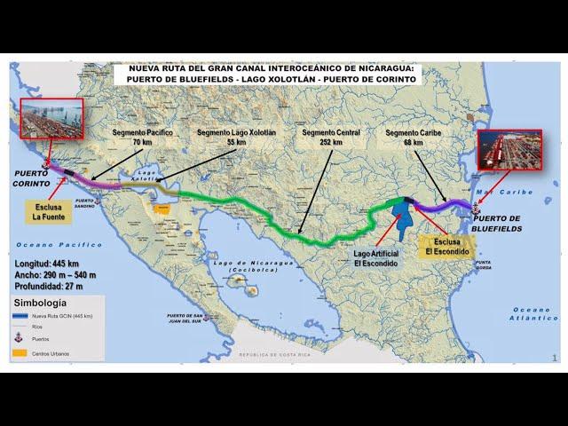 La nueva ruta del comercio global se construirá en Nicaragua