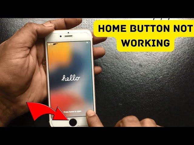 How to bypass iPhone hello screen without home button || iPhone home button Not working after reset