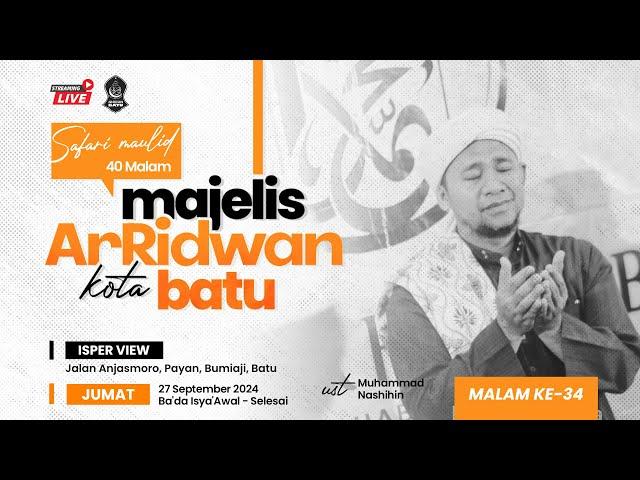  [LIVE] SAFARI MAULID 40 MALAM AR-RIDWAN KOTA BATU | ISPER VIEW, DESA PUNTEN, BUMIAJI, KOTA BATU