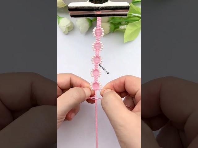 Rope knitting tutorial Handmade DIY Bracelet knitting tutorial Bracelet knitting today