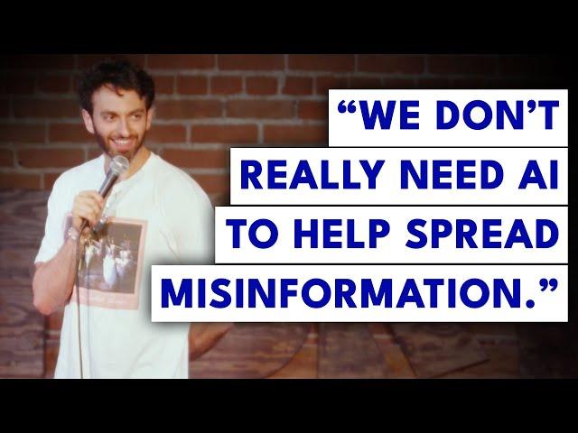 Artificial Intelligence Will Never Replace Stand-up Comedy | Gianmarco Soresi | Crowd Work