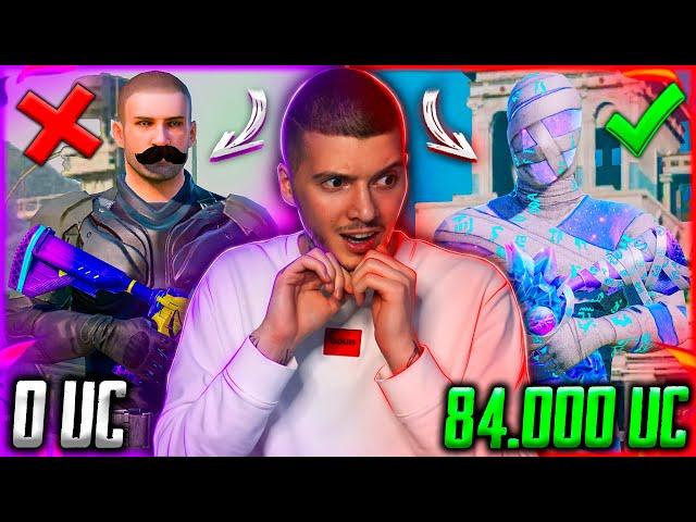 84 000 UC - СКАМ и ПРОКАЧКА АККАУНТА В PUBG MOBILE! ВЫБИЛ ВСЁ, НО... Прокачал аккаунт в ПУБГ МОБАЙЛ