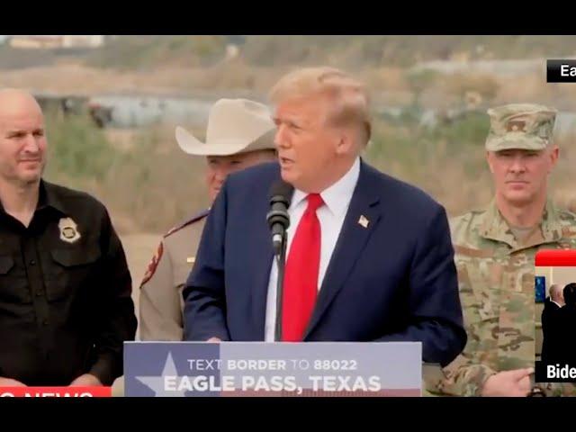 Trump gets UNWELCOME SURPRISE at border visit