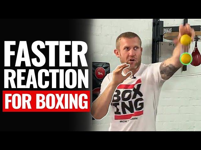 3 Easy Boxing Drills for Faster Reaction Time in Boxing #shorts