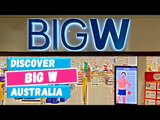  Discover Big W Australia Department Store in Melbourne [HD Video]