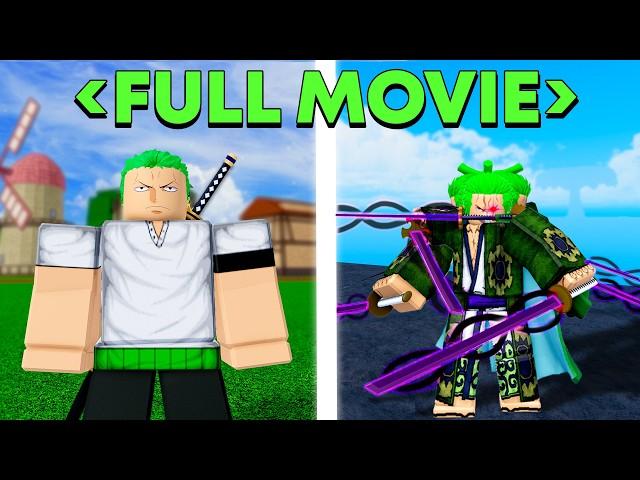 Blox fruits, Noob To Pro as Zoro but all NPCs are Alive! [FULL MOVIE]