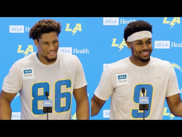 Harris & Gadsden II On Herbert & Rookie Prep | LA Chargers