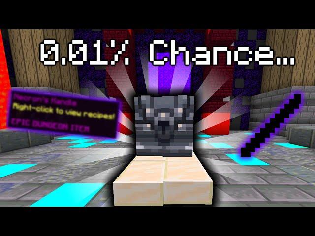 I Got The Rarest Drop... (Hypixel Skyblock IRONMAN) [32]