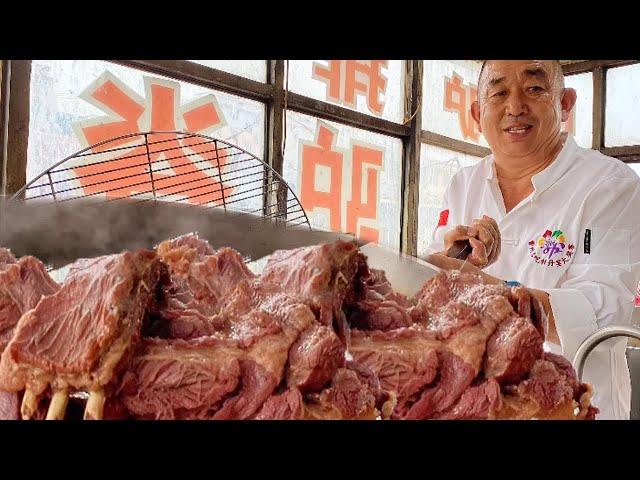 The uncle sells donkey near the national highway , selling two donkeys a day