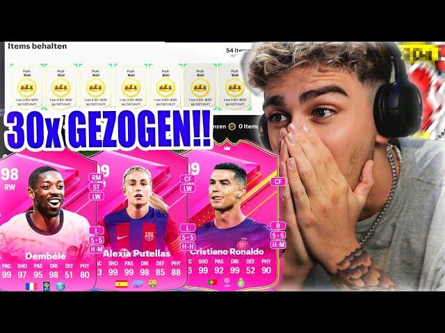 OHNE SPOILER!! ICH ÖFFNE 30x DIE 92+ FUTTIES/TOTT SBC!! EA FC 24 PACKEXPERIMENT