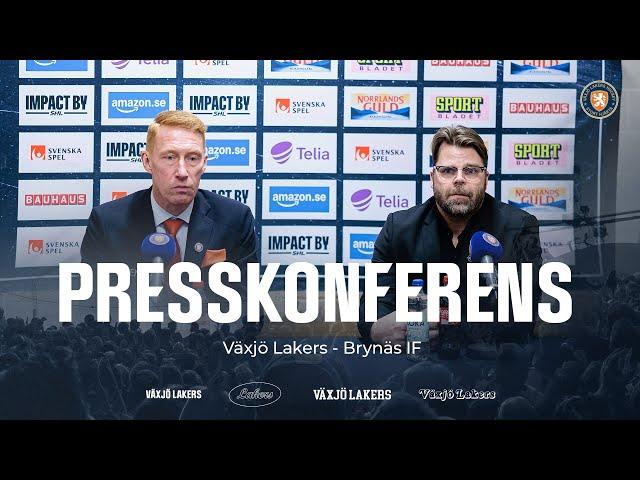 Presskonferens VLH - BIF