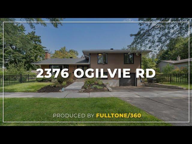 Beacon Hill North Home For Sale | 2376 Ogilvie Rd | Pilon Group