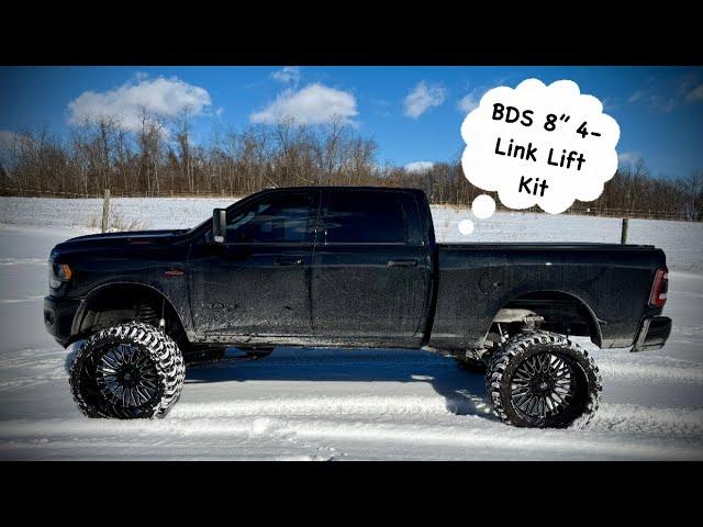 Is The BDS 8” 4-Link Lift Kit For A 2022 Ram 2500 Diesel Any Good?