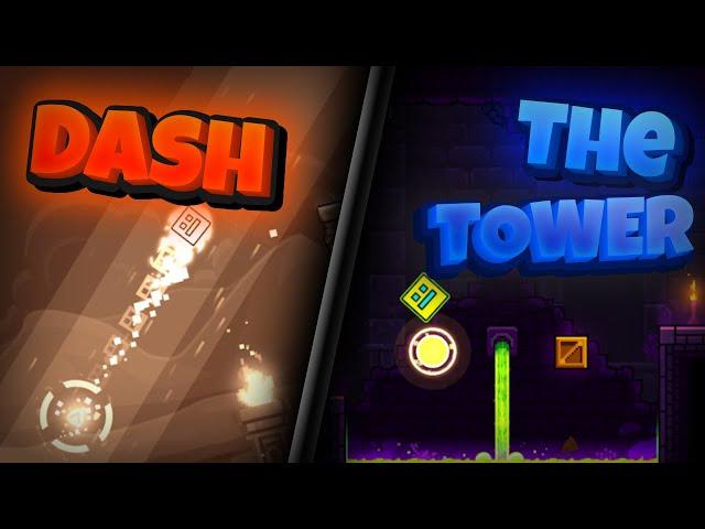 🪙Get EVERY COIN In Dash And The TOWER!! (Geometry Dash 2.2) | Tresham Gaming