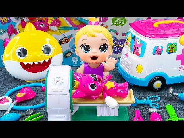 90 Minutes with Pinkfong Ambulance Car Unboxing, Satisfying Doctor Toys Set ASMR  Lana Unboxing