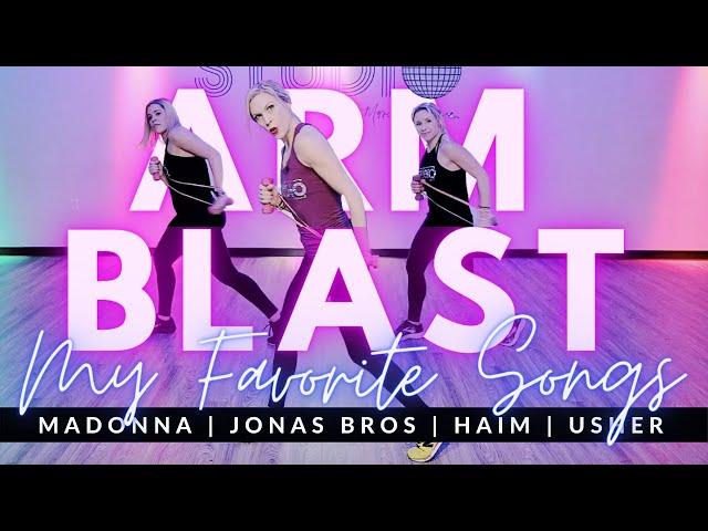 15 Minute Arm Workout to Some of My Very Favorite Songs | Madonna | Jonas Brothers | HAIM | Usher