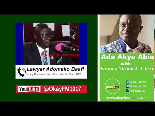 Ade Akye Abia With Kwame Nkrumah Tikese On Okay 101.7 Fm (20/12/2024)