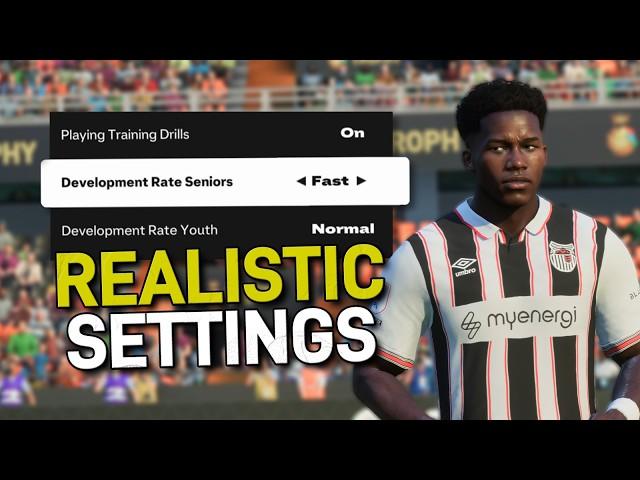 What Is the Most Realistic Setup for Career Mode?