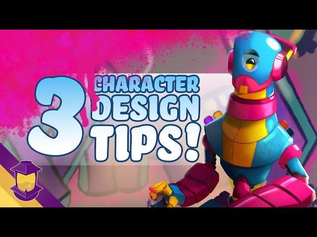 3 Tips For STRONGER Character Designs!