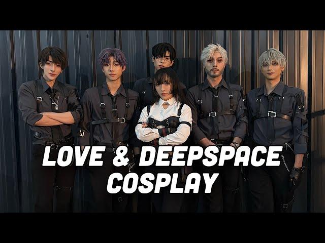 LOVE AND DEEPSPACE bbno$ KNITE Tuonto Antonychenn Justin Han | How I convinced 5 hotties to cosplay