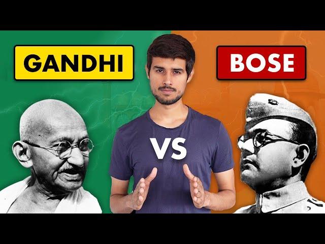 Netaji Bose vs Gandhi | The Left & Right Wing of Congress Party | Dhruv Rathee