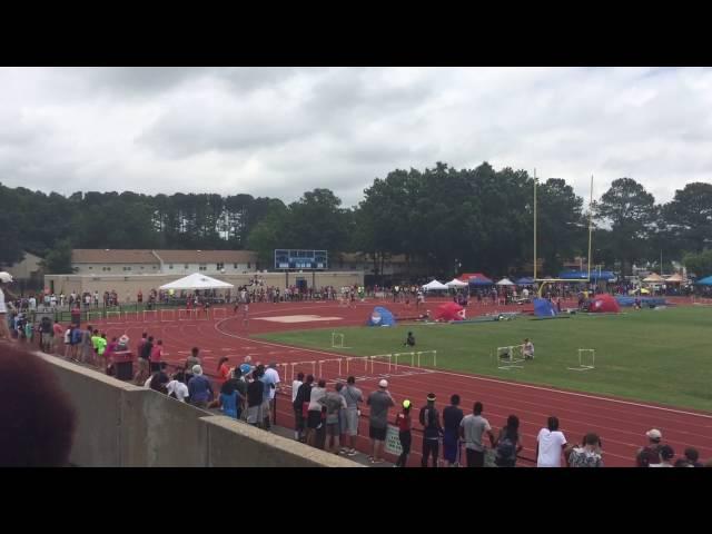 Grant Holloway Beaten By Anthony Q. Williams - 6A 300H Final Heat #3 - 36.73 Western Branch