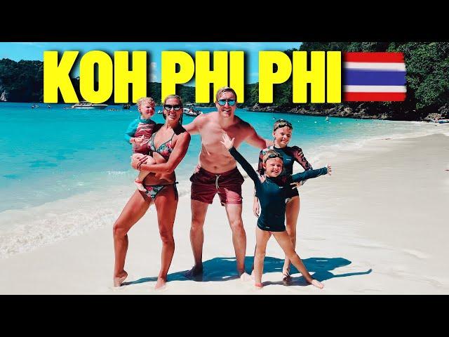 EXPLORING THE PHI PHI ISLANDS AS A FAMILY  IS IT AS GOOD AS THEY SAY? Thailand 2023