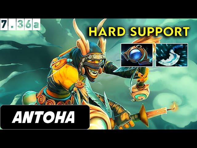 Antoha Shadow Shaman Hard Support - Dota 2 Patch 7.36a Pro Pub Gameplay