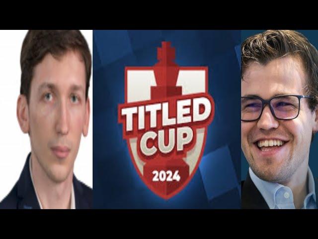 Magnus Carlsen Vs Grigoriy Oparin || Chess Titled tuesday Cup 2024