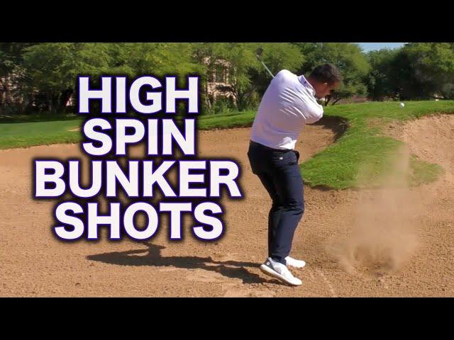 HOW TO HIT A HIGH BUNKER SHOT | Advanced Bunker Lesson