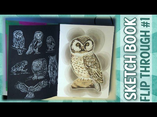 Sketchbook *flip through*#1.1 | Kallerhult Creations