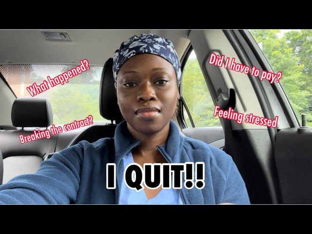 Let’s Talk| I QUIT MY NEW GRAD NURSE RESIDENCY