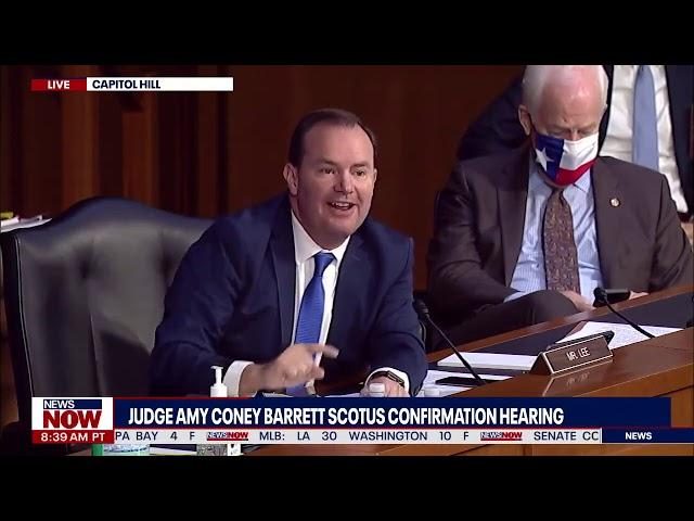 ABORTIONS IN U.S. Mike Lee FULL Questioning Of Judge Amy Coney Barrett