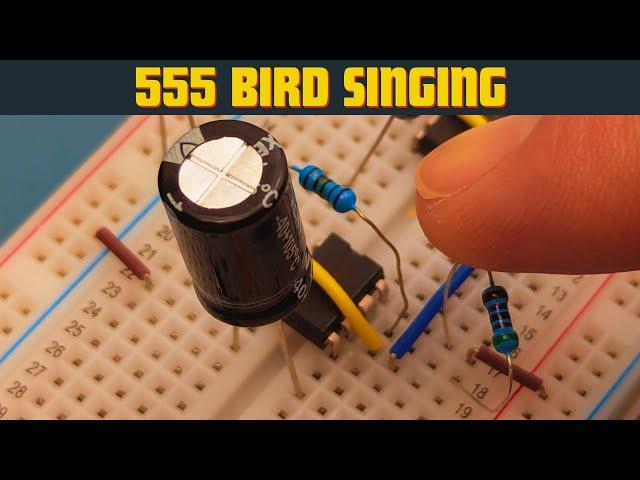 How to Make a Bird Sound Doorbell with 555 Timer