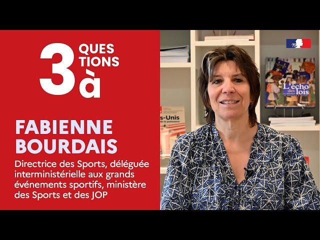 La politique publique du sport en France : 3 questions à Fabienne Bourdais