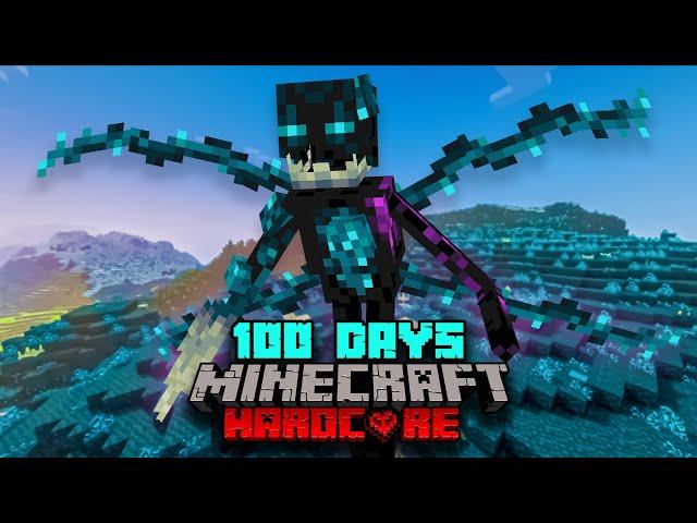 I Survived 100 Days in the Sculk Apocalypse in Hardcore Minecraft