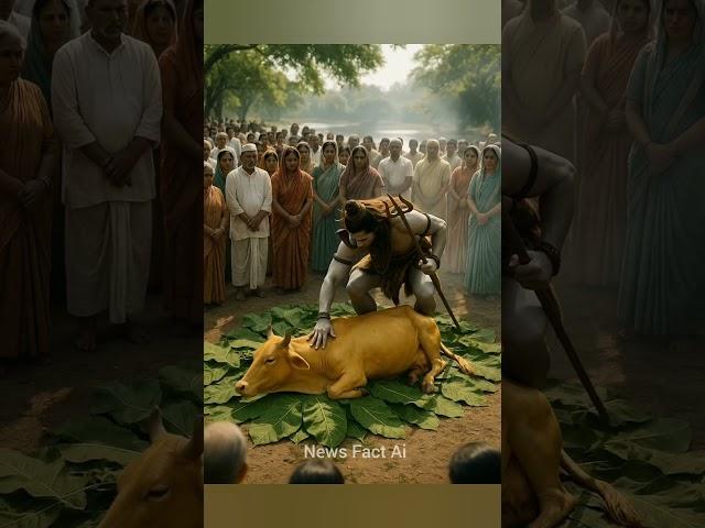 Mahadev's Miracle – Cow Revives by Shiva's Touch | News Fact AI