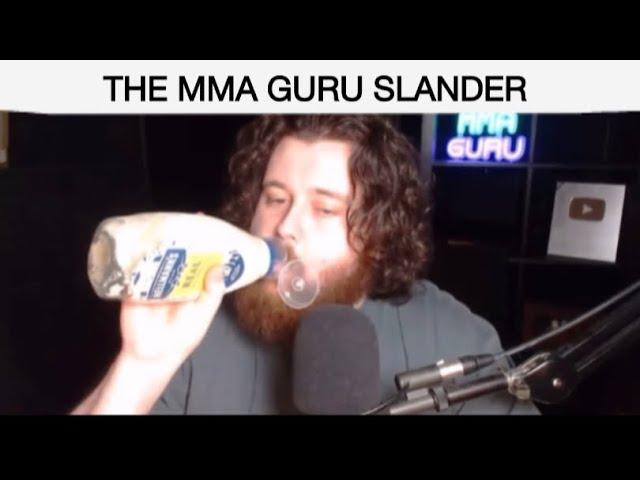 THE MMA GURU SLANDER (part 2)