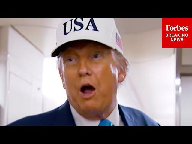 Trump Asked Point Blank If He'll Keep His New Tesla After Meltdown In Relationship With Elon Musk